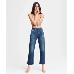 Rag & Bone Maya High Rise Ankle Straight Jeans